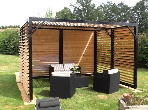 Nos 7 solutions esthétiques pour un jardin cloisonné – blog "ma ... Brise Vue désign Jardin