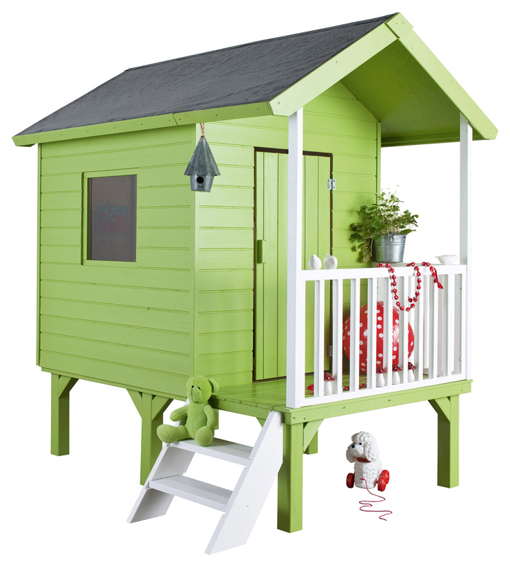 Cabane en bois verte pour enfants ~ Cabane En Bois Enfant Cabane en bois verte pour enfants ~ Cabane En Bois Enfant