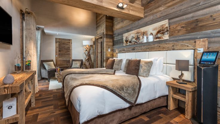 L'intérieur décoré façon montagne, ça nous gagne ! – blog "ma ... Désign Cocooning chalet