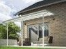 abri terrasse aluminium blanc