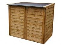 COFFRE DE RANGEMENT EN BOIS DOUBLE OUVERTURE