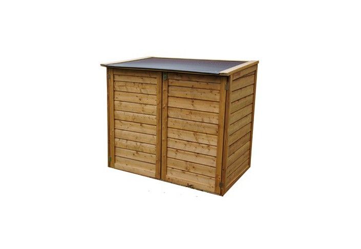 COFFRE DE RANGEMENT EN BOIS DOUBLE OUVERTURE