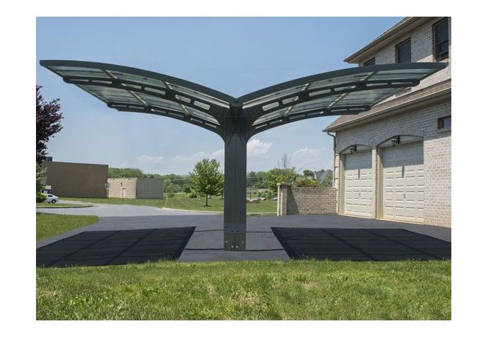 CARPORT DESIGN DOUBLE