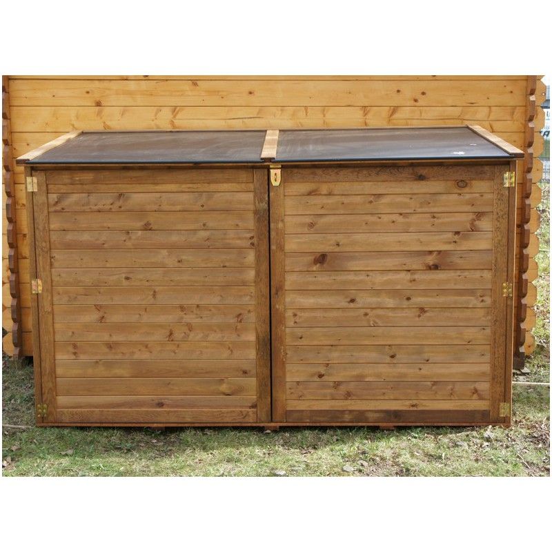 Coffre de rangement extérieur, en bois, autoclave, multifonctions,  Trocadéro, coffre de jardin, achat, pas cher