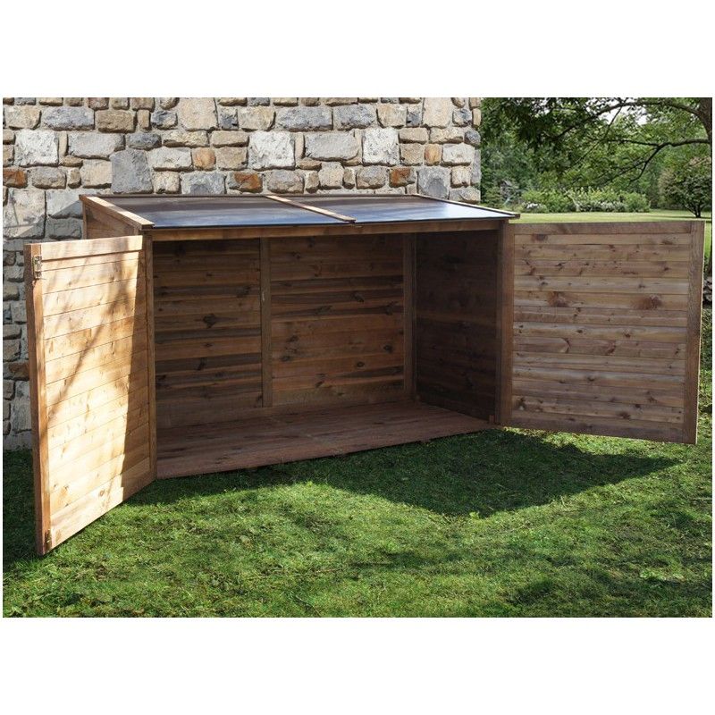 coffre jardin bois topaze 1000 1,4m2