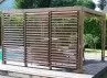 PERGOLA BOIS THERMO TRAITÉ AVEC VENTELLES