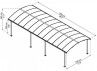 CARPORT ALU 3.59 X 8.58 M