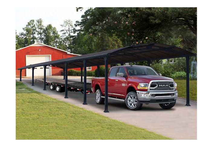 GRAND CARPORT ALU 3.59 X 12.85 M