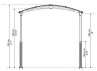 CARPORT ALU 3.59 X 5.02 M