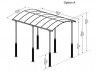 CARPORT ALU 3.59 X 5.02 M