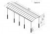 CARPORT ALU 3.59 X 10.72 M