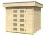 Abri jardin bois 28 mm