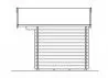 ABRI DE JARDIN 3.40 X 3.50 M