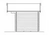 ABRI DE JARDIN 3.40 X 4.00 M