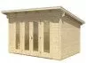 Abri jardin madrier 28 mm - 18m2