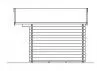 ABRI DE JARDIN MADRIERS 45MM