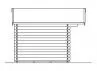 ABRI DE JARDIN MADRIERS 45MM