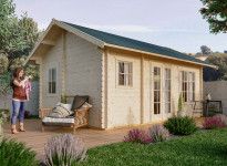 Chalet de jardin bois madriers 45 mm