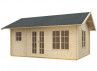 Chalet de jardin bois madriers 45 mm