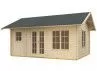 Chalet de jardin bois madriers 45 mm