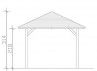 GLORIETTE PREMIUM 3.74 X 3.74 M