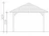 GLORIETTE PREMIUM 3.74 X 3.74 M