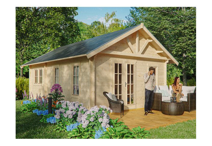 Chalet de jardin 45MM avec plancher