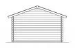 ABRI DE JARDIN 3.80 X 4.00 M