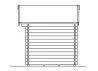 ABRI DE JARDIN 28 MM 2.80 X 3.05 M