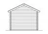 ABRI DE JARDIN 28 MM 2.80 X 3.05 M
