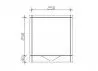 ABRI DE JARDIN 28 MM 2.80 X 3.05 M