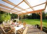 Abri terrasse en bois Douglas