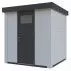 ABRI JARDIN METAL ACIER 4.30 M2