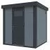 ABRI JARDIN METAL ACIER 4.30 M2