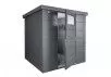 ABRI JARDIN METAL ACIER 4.30 M2