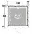 ABRI JARDIN METAL ACIER 4.30 M2