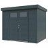 ABRI JARDIN METAL PORTE DOUBLE 5.60m²