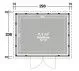 ABRI JARDIN METAL ACIER 7.10 M2
