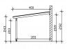 Pergola adossée premium