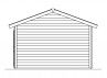 GARAGE EN BOIS BRUT 45 MM