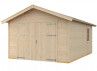 GARAGE EN BOIS BRUT 45 MM