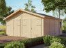 GARAGE DOUBLE EN BOIS 45 MM