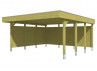 CARPORT DOUBLE AVEC PAROIS 5.57 X 5.55 M