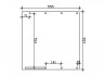 CARPORT DOUBLE TOIT ALU ET 1 ARC 5.57 X 5.55 M