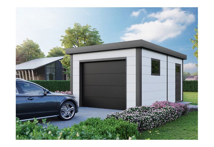 Prefabricated garage or brick garage - Normstahl