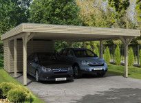 CARPORT AVEC REMISE 6.11 X 8.46 M