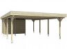 CARPORT AVEC REMISE 6.11 X 8.46 M