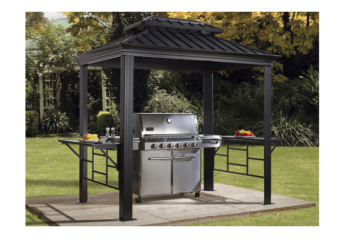 Abri barbecue de 5m2