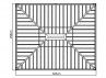 TONNELLE ALU + MOUSTIQUAIRES 9 m2