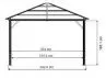 TONNELLE ALUMINIUM 17 m2
